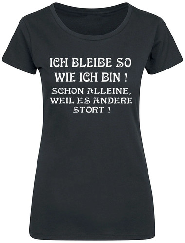 Sprüche shirt damen - sprüche, ich