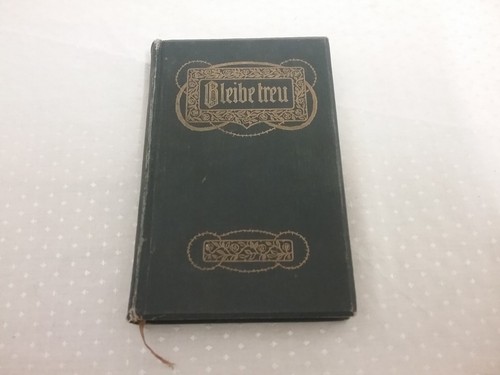 Bleibe treu ein buch - bleibe,