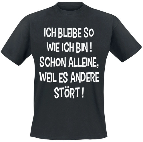 Sprüche shirt herren ich - t-shirt,
